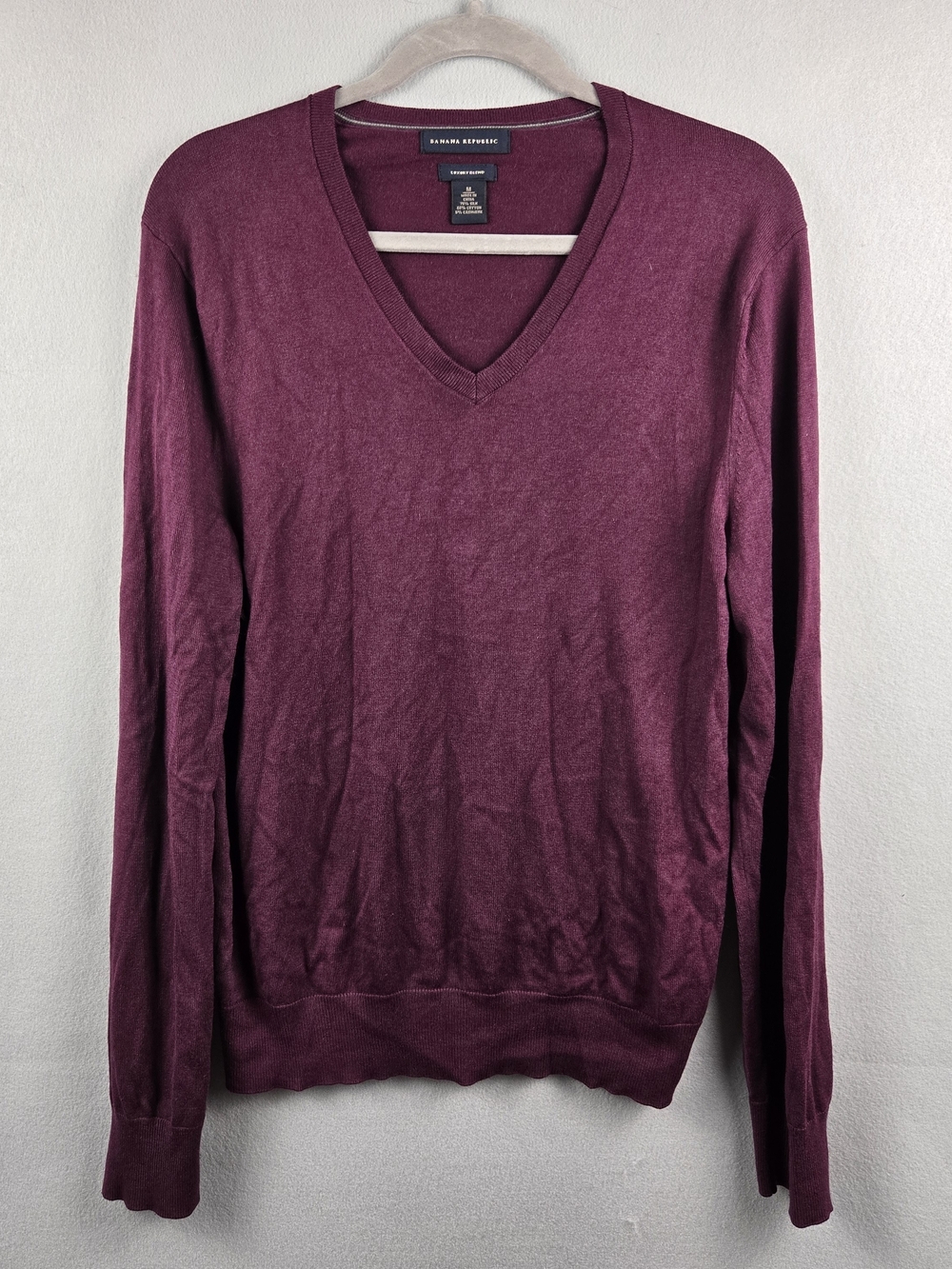 Banana Republic Men's Luxury Blend V-Neck Sweater